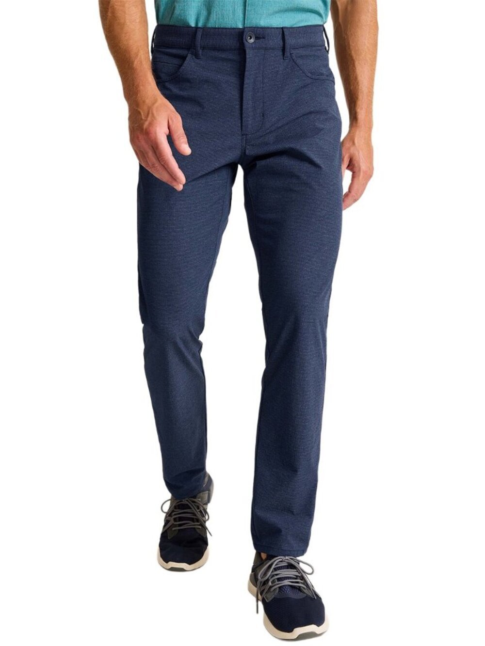 NWT Tommy Bahama Island Zone Stretch Chip Shot 5 Pocket Ocean Deep Pants 38 x 30